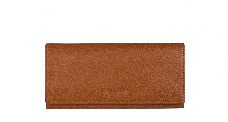 Longchamp Le Foulonne 12 Credit Card Continental Wallet