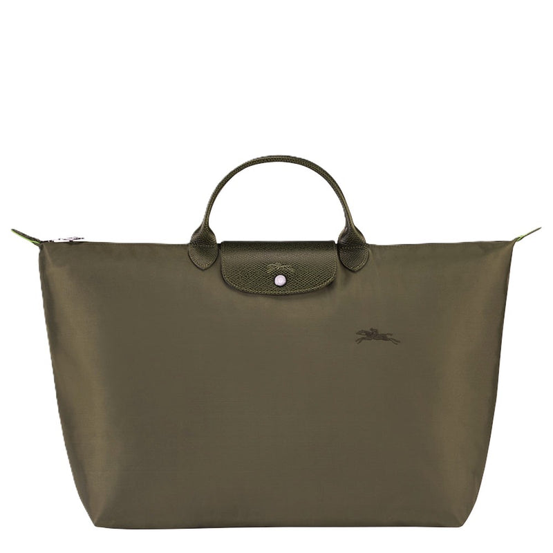 Longchamp Le Pliage Green Small Travel Bag - Recycled Canvas